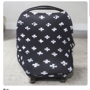 Carseat Couture Baby Car Seat Cover, Canopy, and Nursing Cover NWT